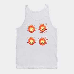 Bomb creature sticker set Tank Top